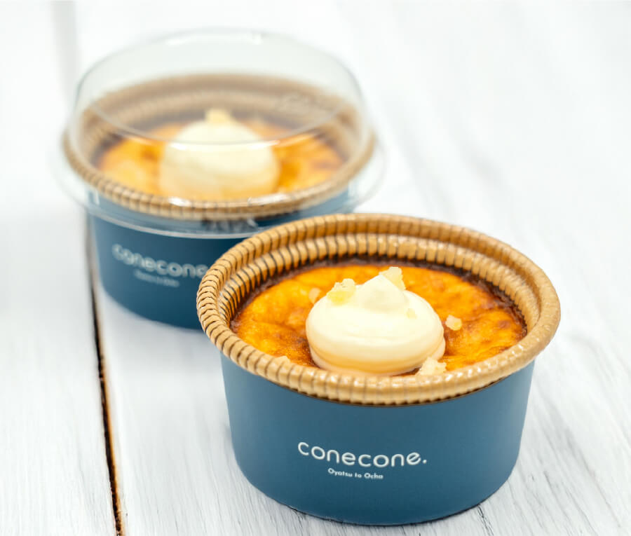 newconecone熟成塩バスクチーズケーキ